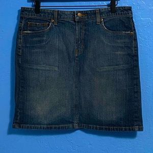 Mossimo Supply Co. Denim Mini Skirt